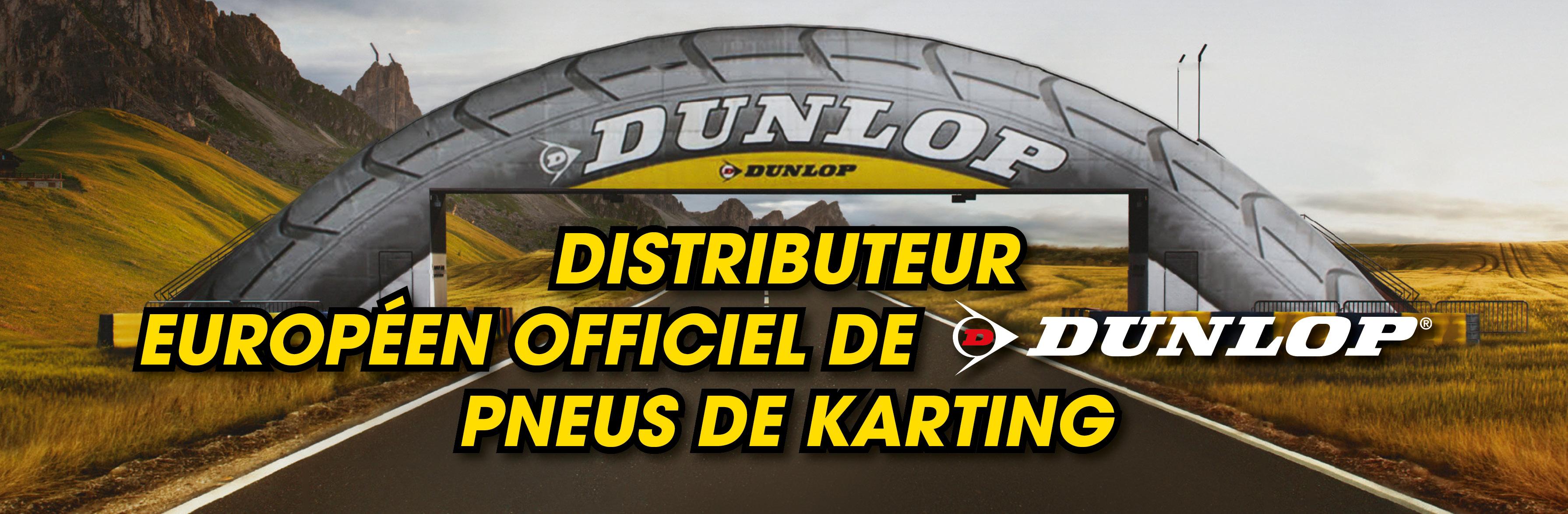 D&M - Distributeur européen officiel des pneus de karting DUNLOP